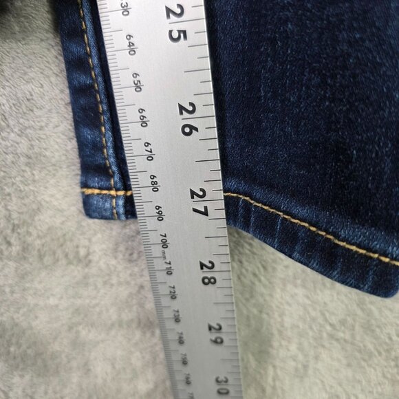 Womens American Eagle Blue Jegging Next Level Stretch Hi Rise Regular Fit Size 8 - Picture 8 of 10